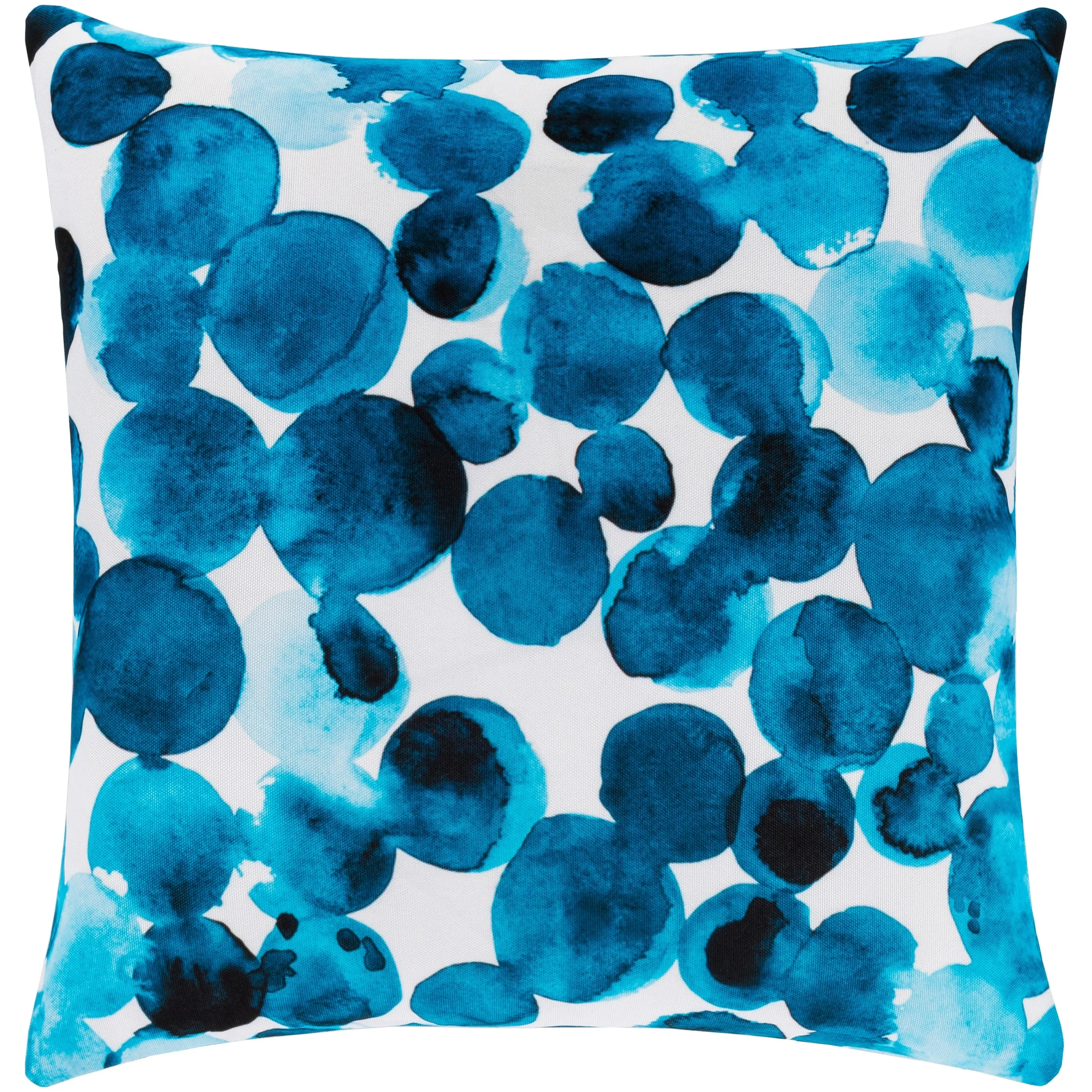 Artistic Weavers Zanya Modern Watercolor Circles Throw Pillow