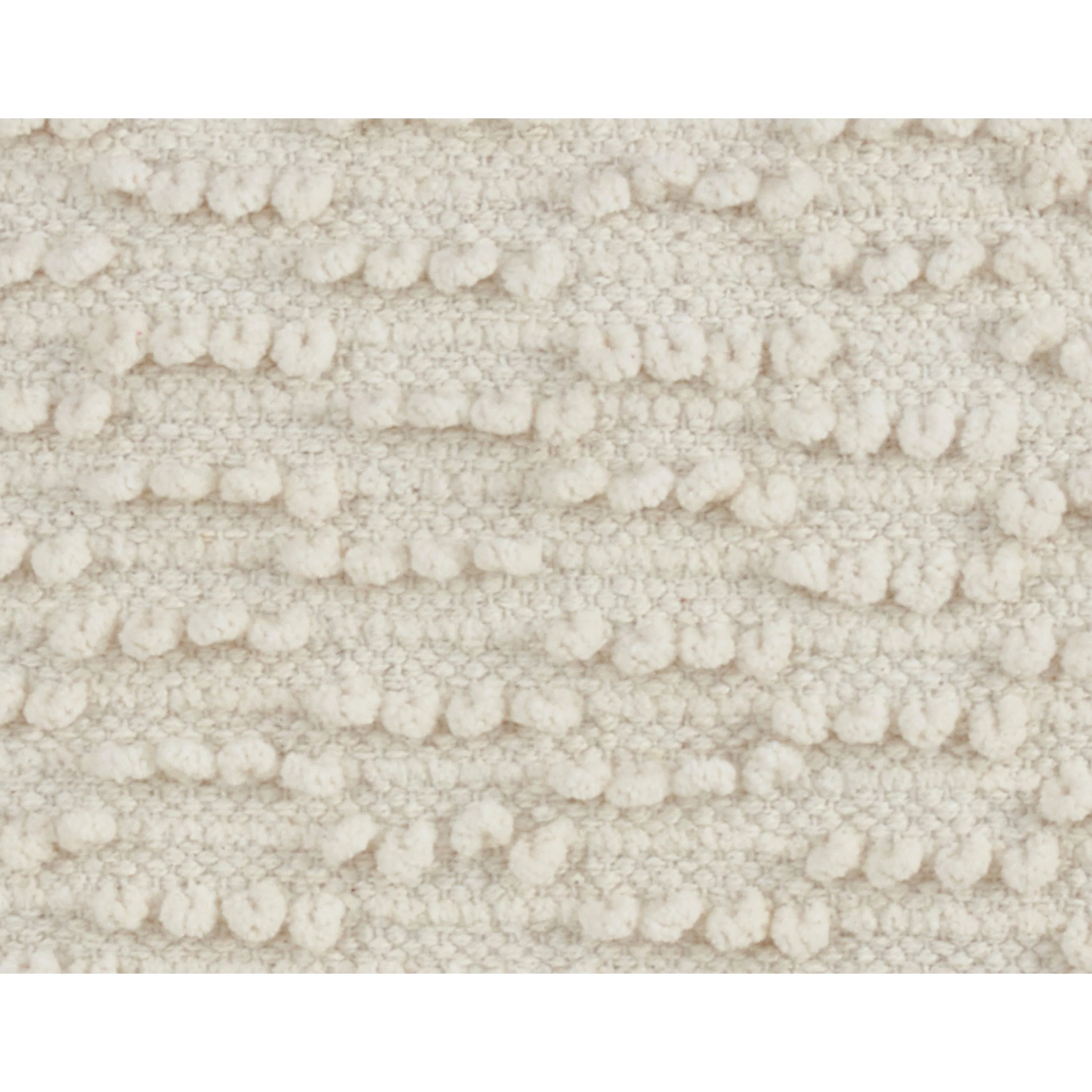 Nubby Design Down Filled Throw Pillow