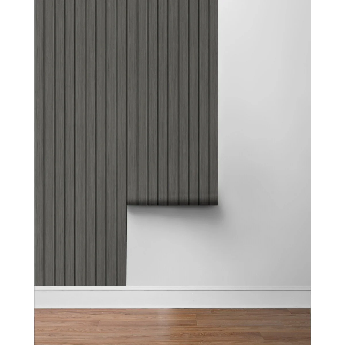Stacy Garcia Home Faux Wooden Slats Peel and Stick Wallpaper