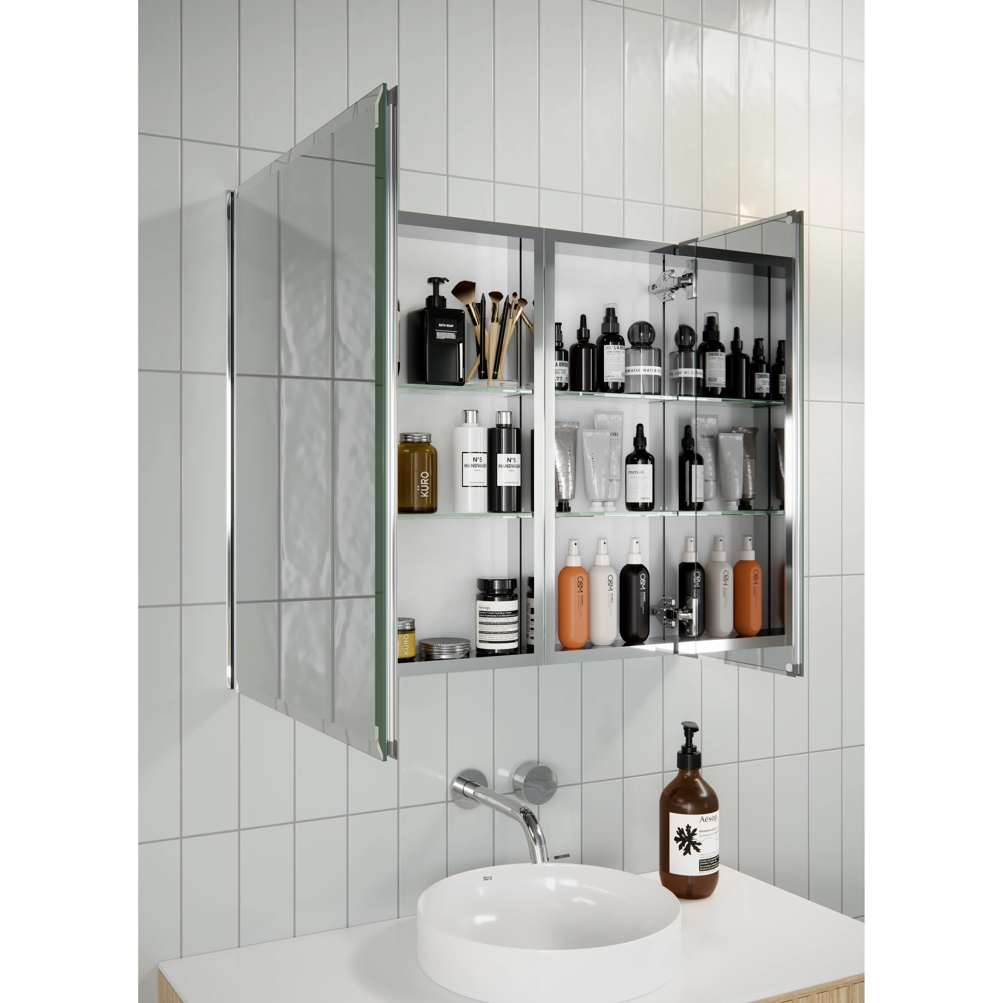 Aluminum Medicine Cabinet