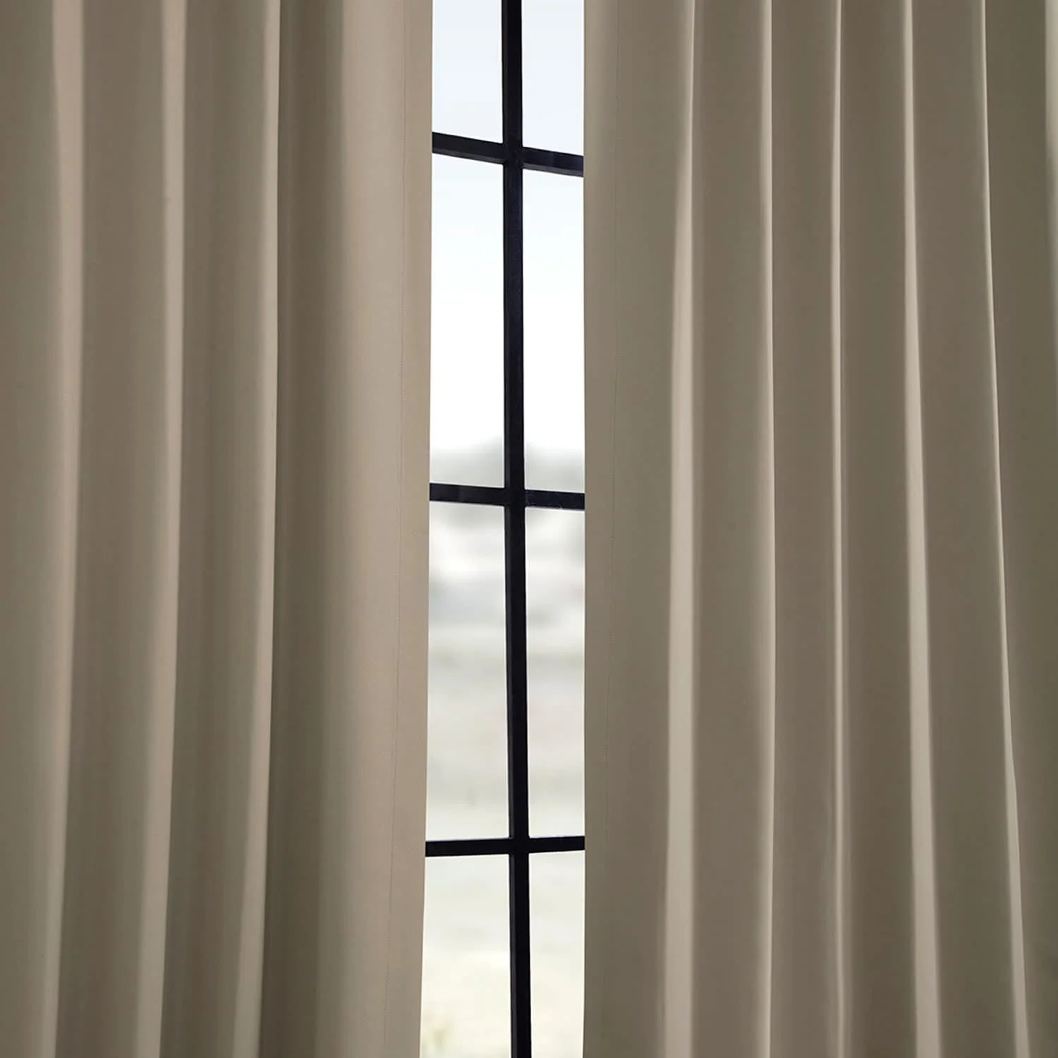 Exclusive Fabrics Room Darkening 108-inch Curtain Panel Pair