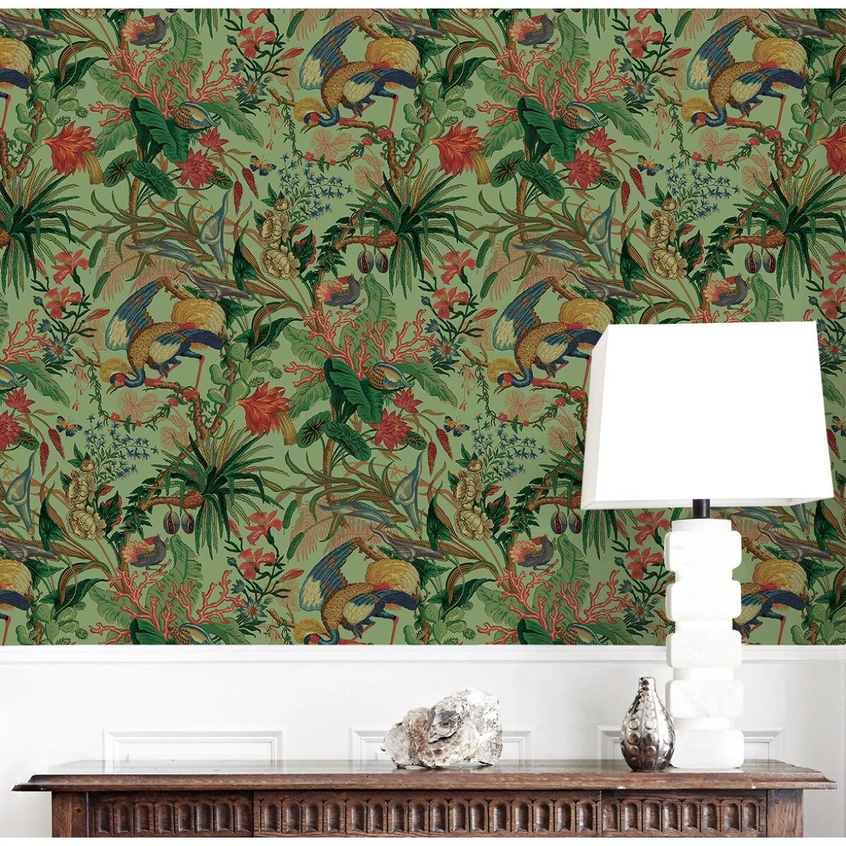 NextWall Tropical Canopy Peel and Stick Wallpaper