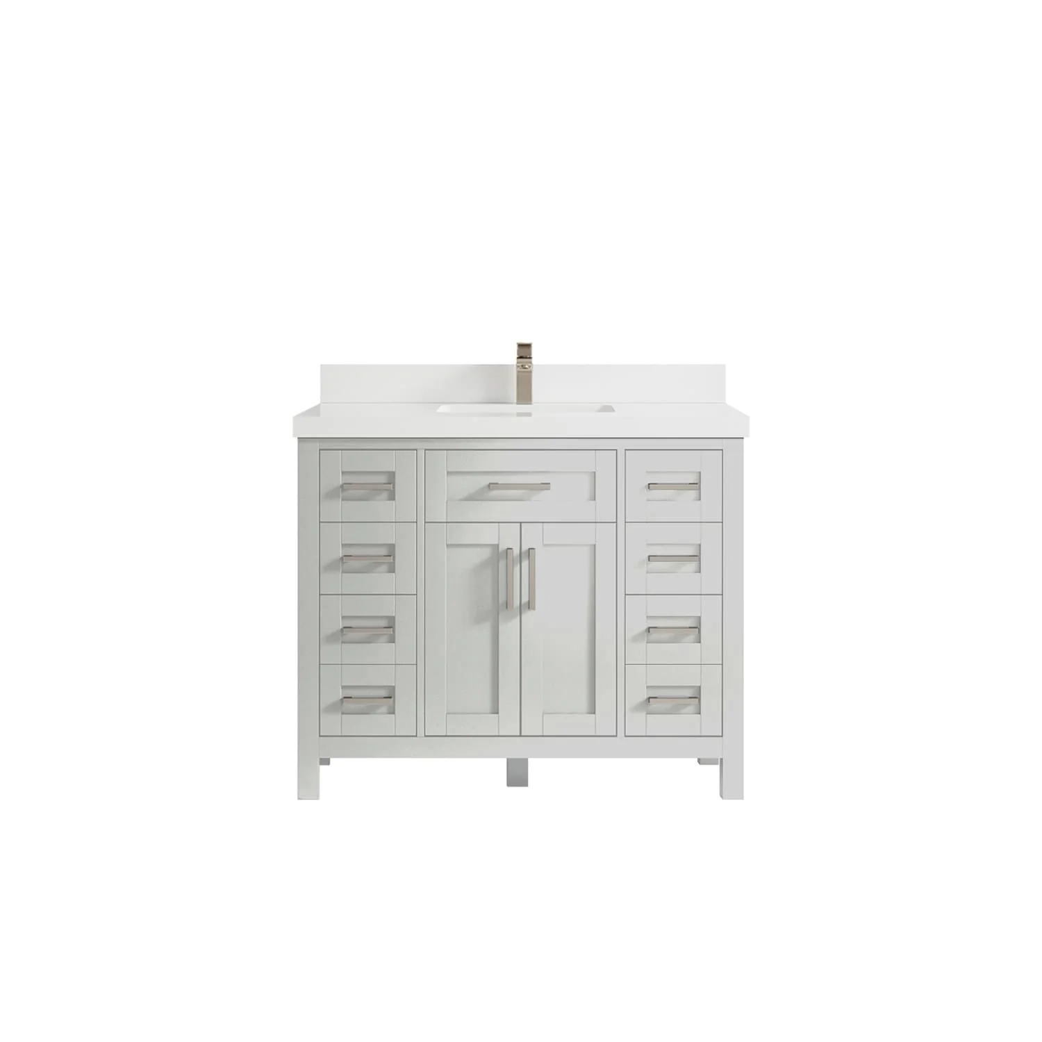 Willow Collections 42 in. W x 22 in. D Cambridge Single Sink Bathroom Vanity with Countertop