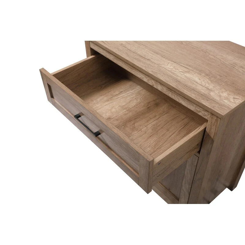 Indigo Home 30 Inch Bathroom Storage Freestanding Cabinet - 30 x 16