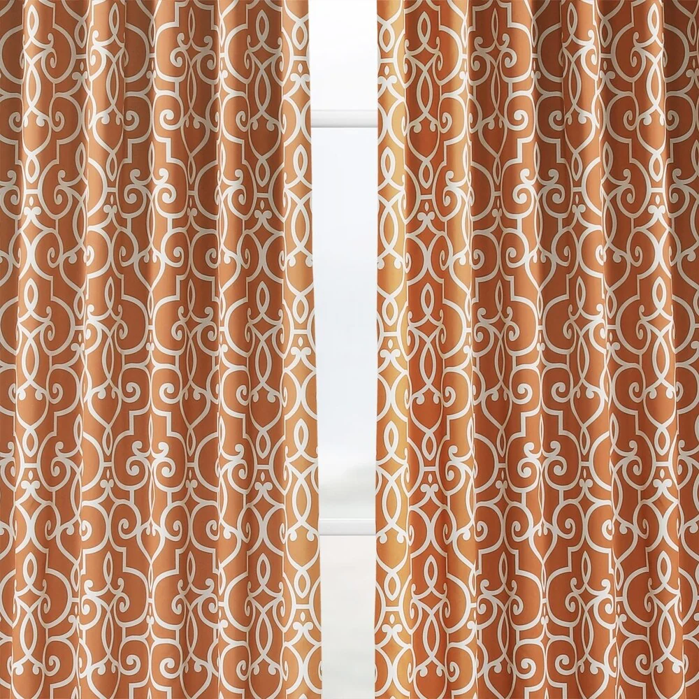 Exclusive Fabrics Nouveau Room Darkening Curtain Panel Pair (2 Panels)