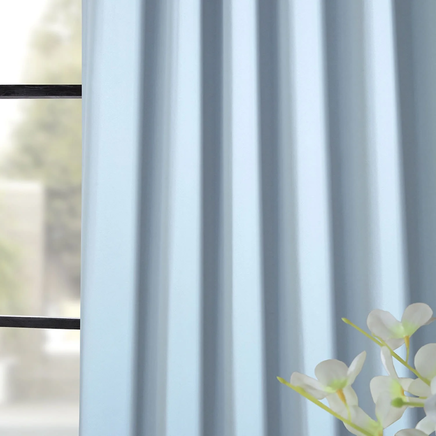 Exclusive Fabrics Room Darkening 120-inch Curtain Panel Pair (2 Panels)