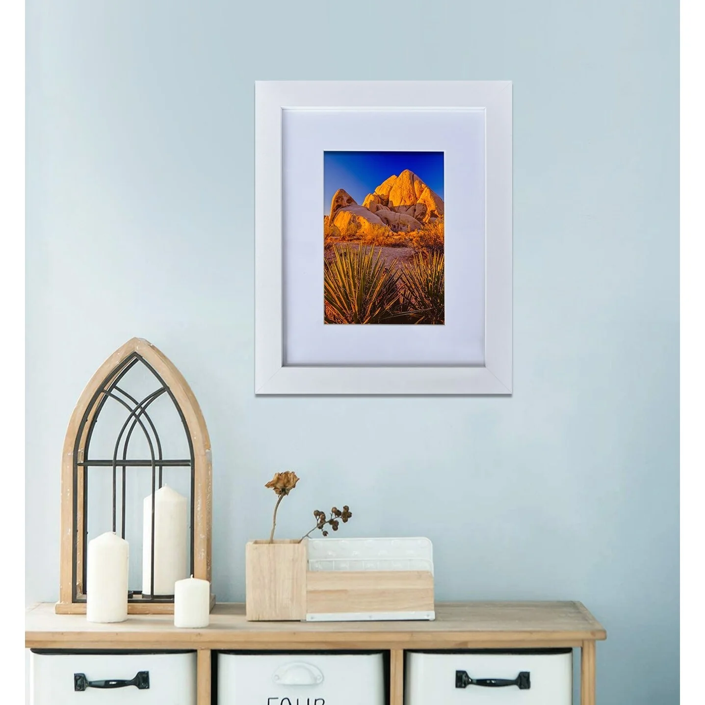 Us Pride Furniture 8x10 Inch Wood Picture Frame - Set of 6 (Set of 6)