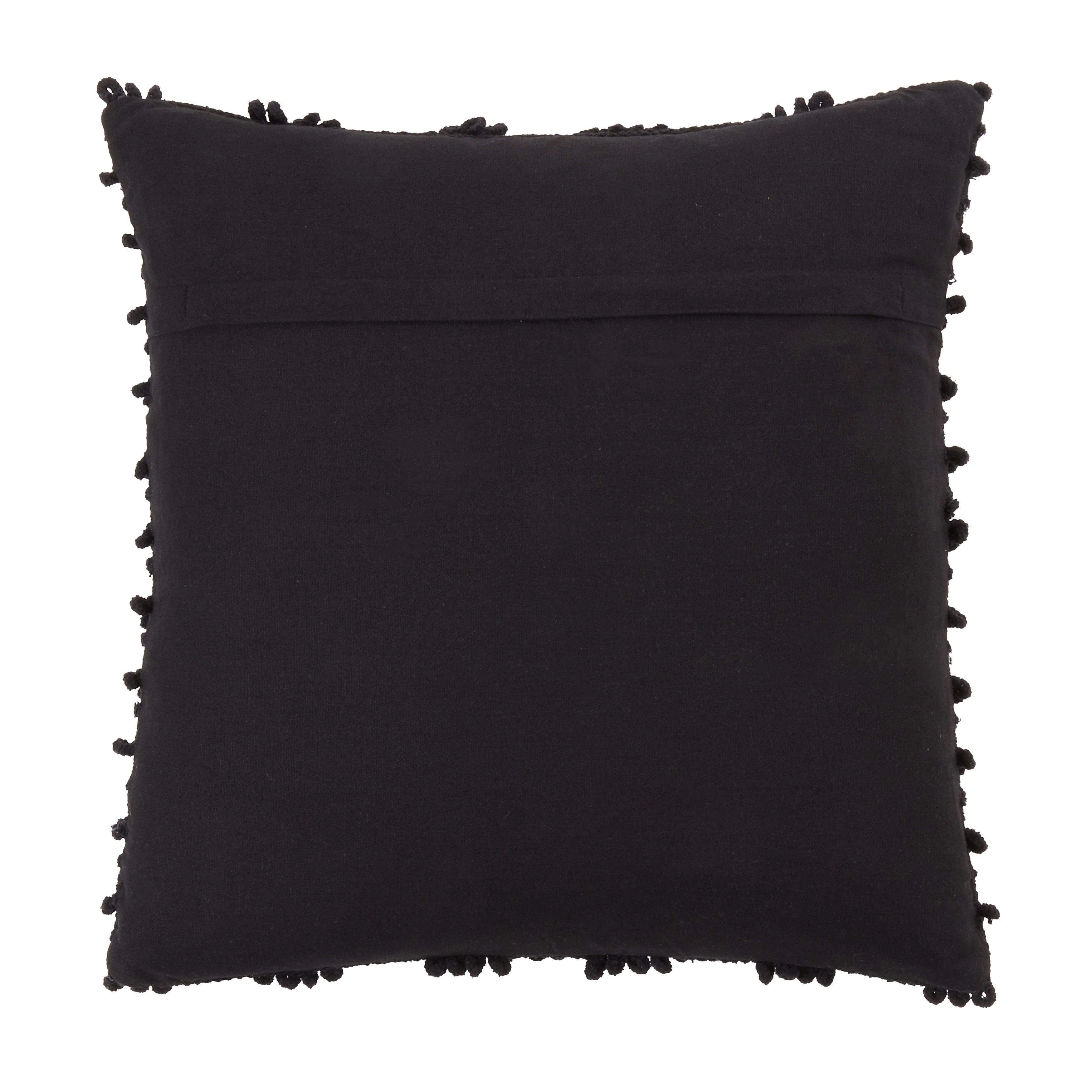 Nubby Design Down Filled Throw Pillow