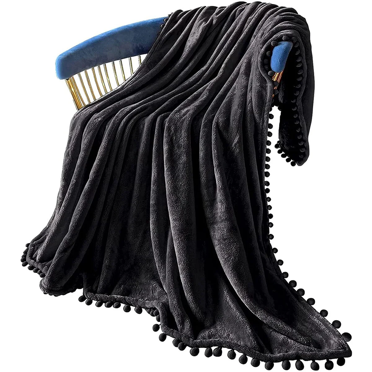 Flannel Bed Blanket Soft Throw Blanket for Couch Sofa Home Decor