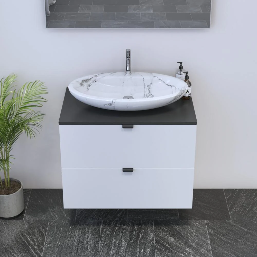Ines 2S 80 Floating Bathroom Vanity (32