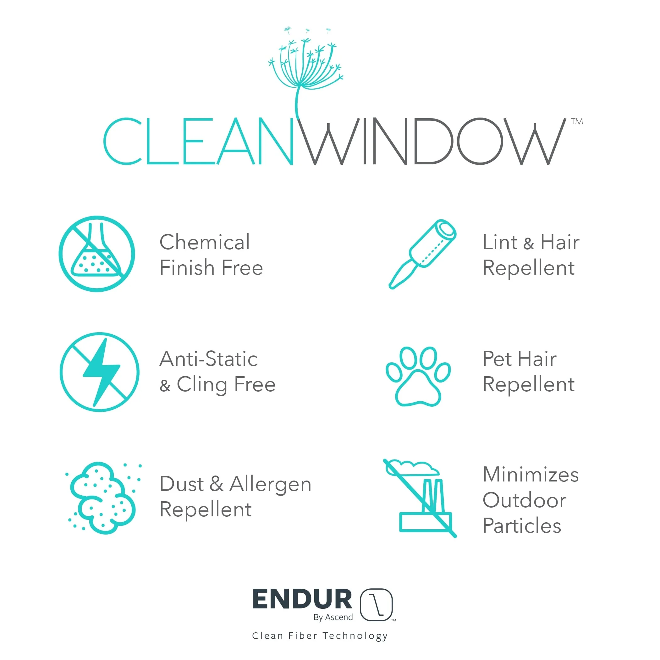 Clean Window Twill Stripe Anti-Dust Linen Blend Sheer Curtain Panel, Single Panel