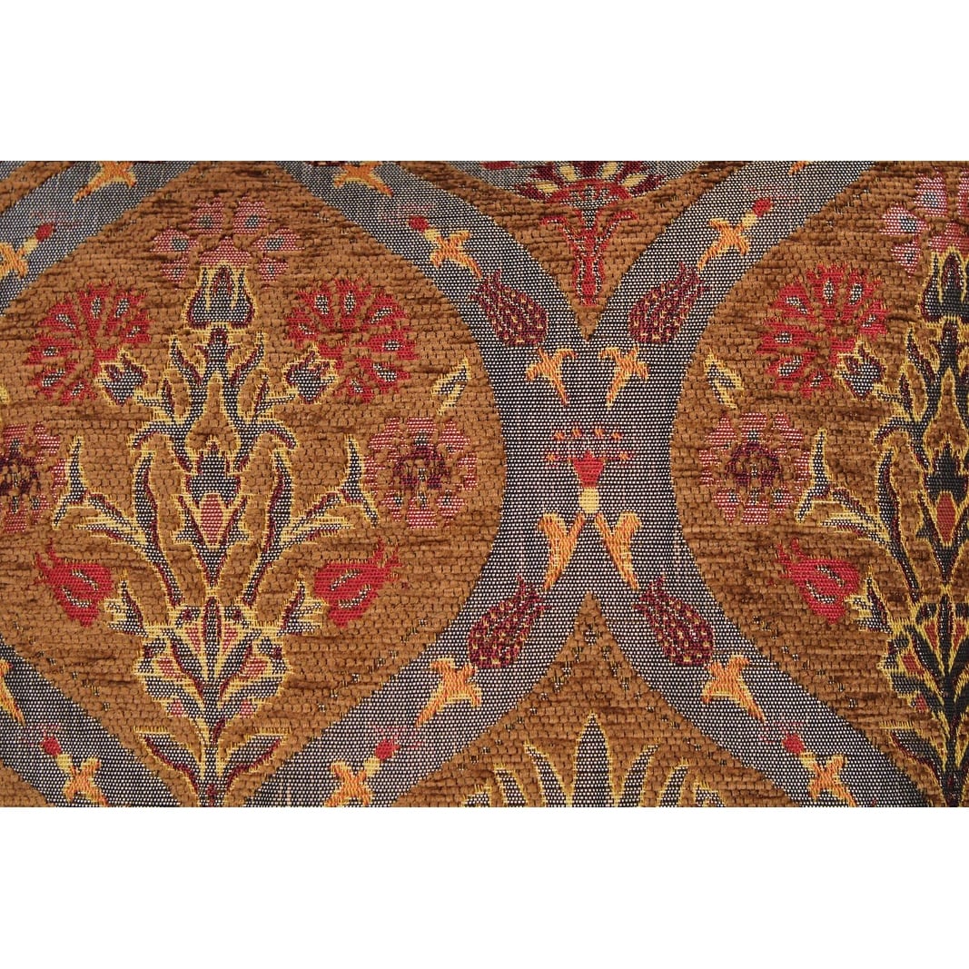 Boho Chic Peony Turkish Throw Pillow