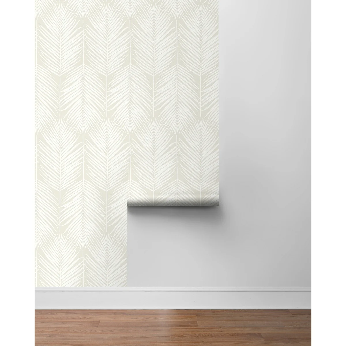 NextWall Palm Silhouette Peel and Stick Wallpaper