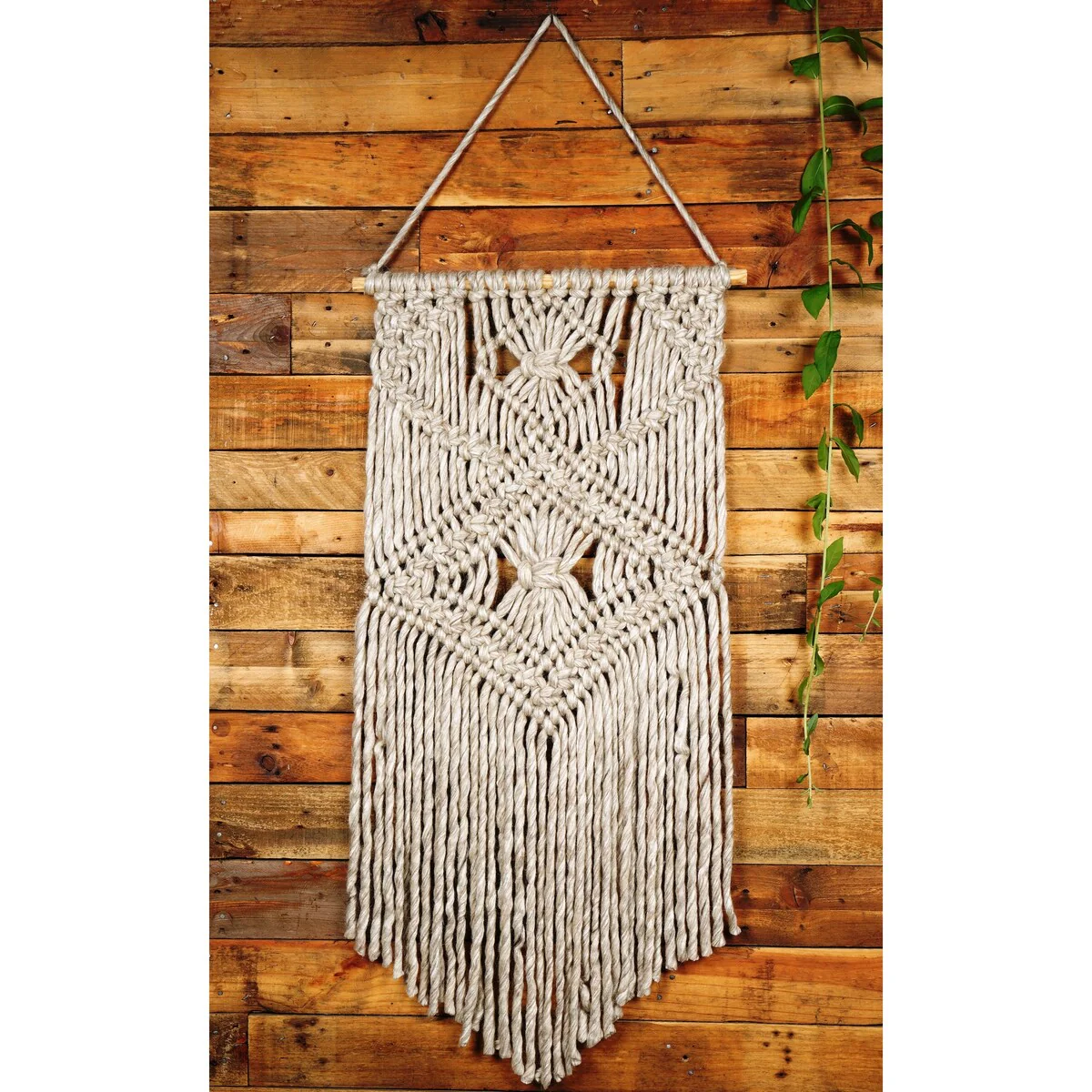Loominaire Rustic Macrame Wallhanging 