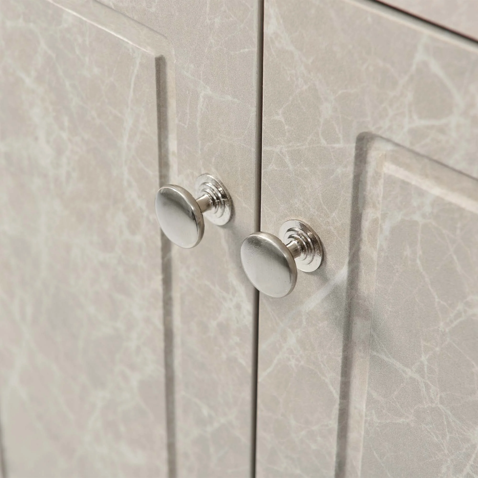 Triangle Bathroom Storage Cabinet with Adjustable Shelves