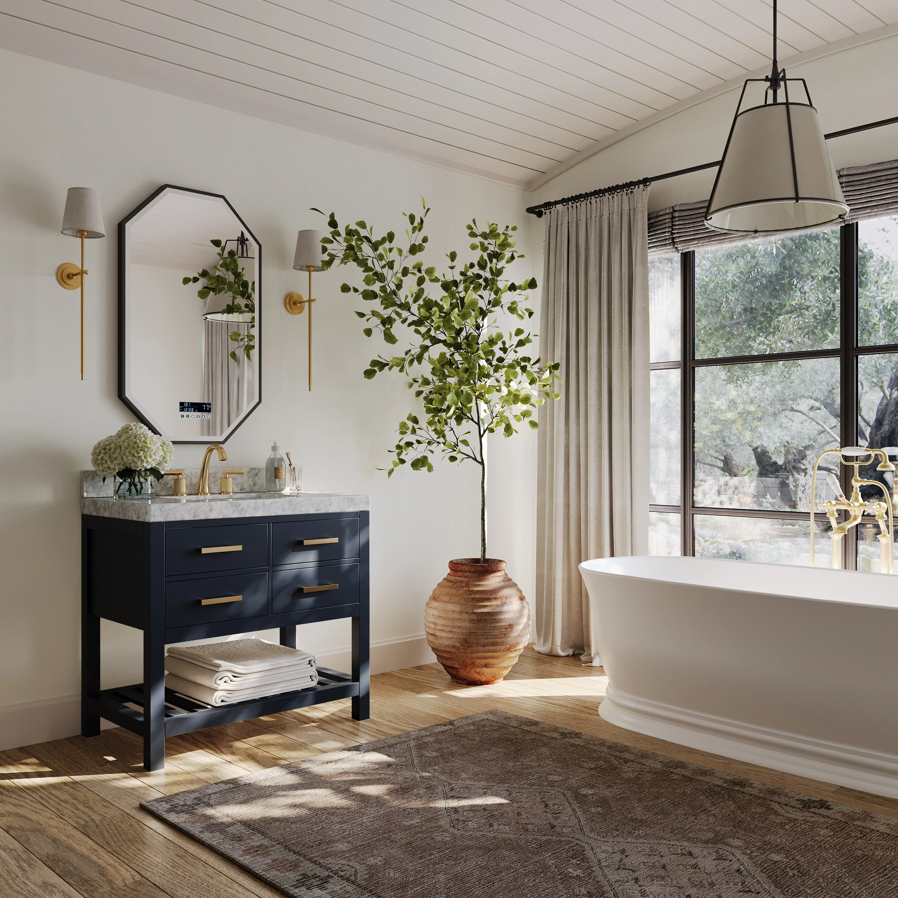 Ancerre Designs Elizabeth Bathroom Vanity Set