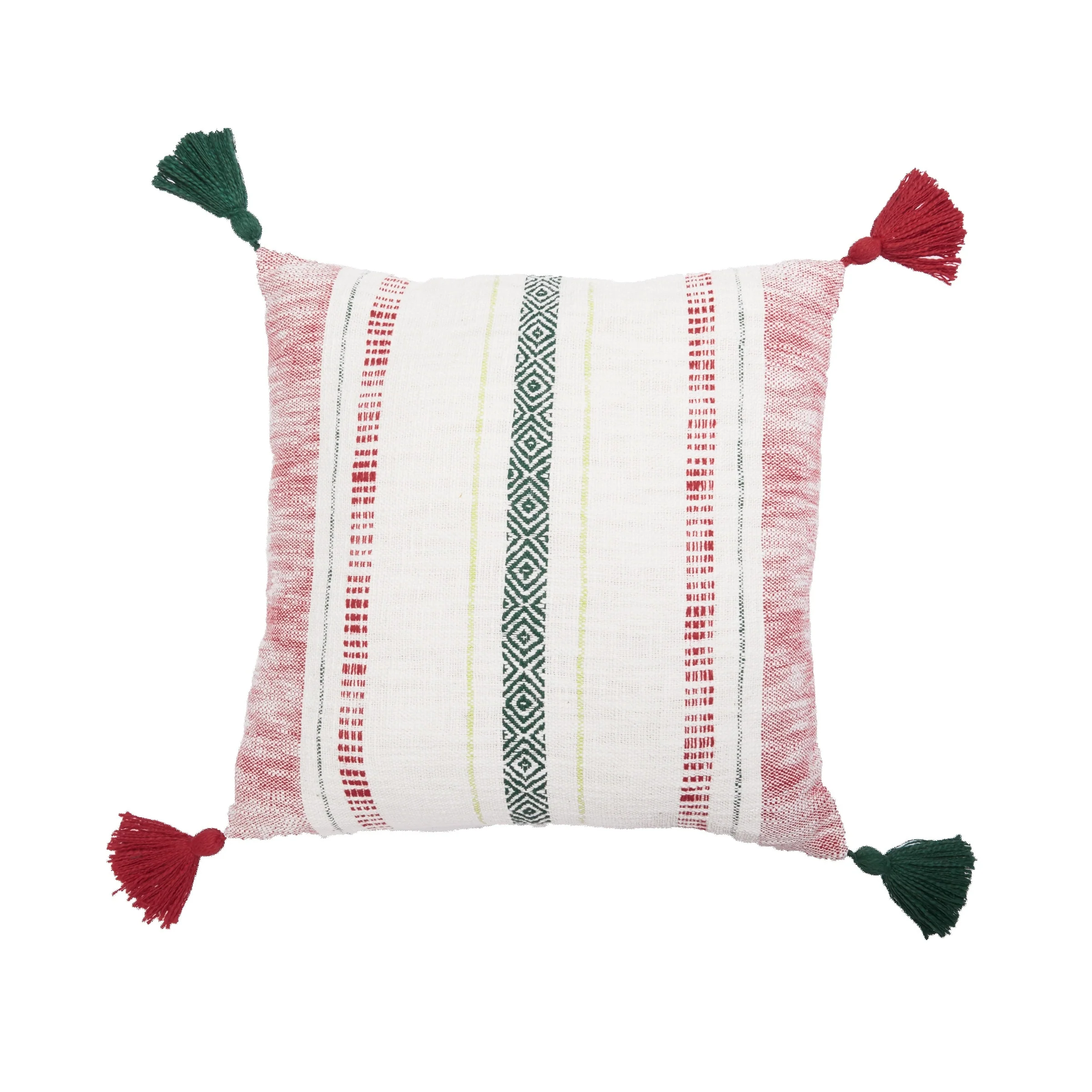 Barton Ruby Woven Throw Pillow