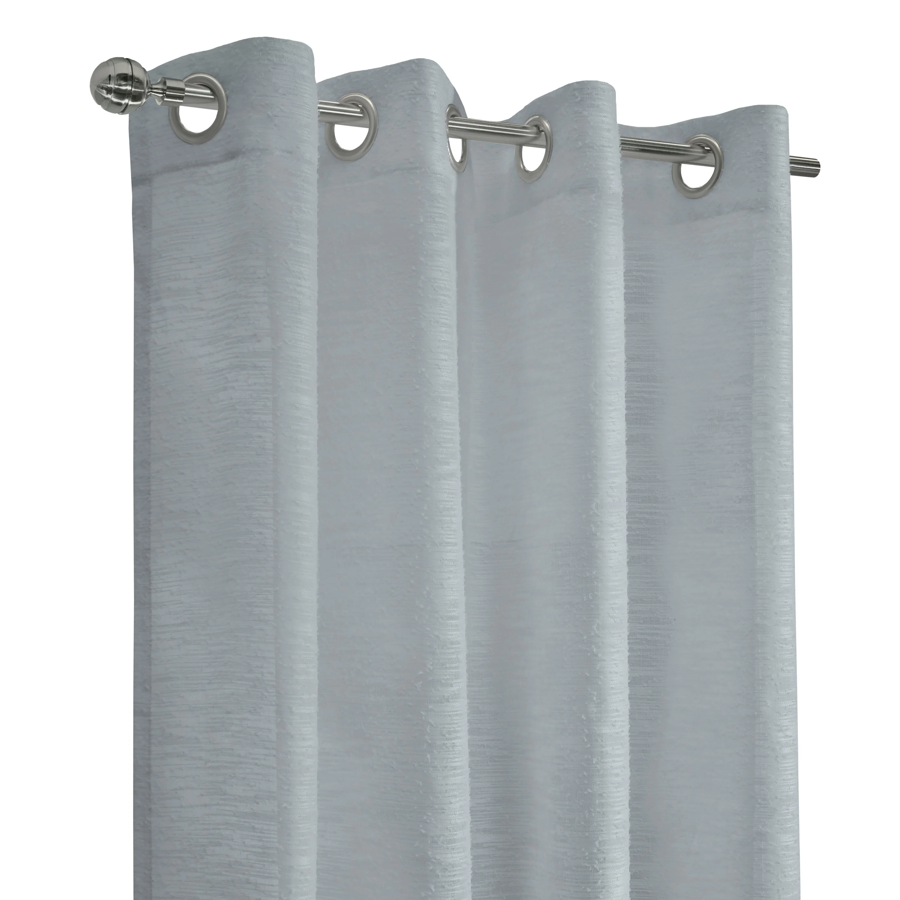 Boucle Sheer Grommet Curtain Panel