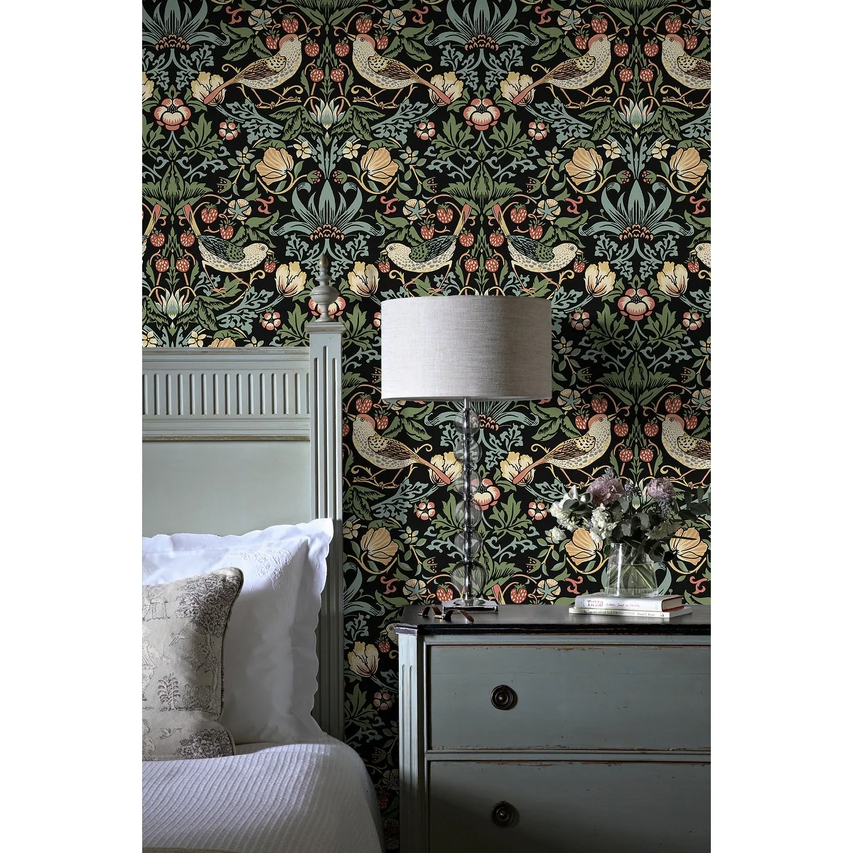 NextWall Aves Garden Peel and Stick Wallpaper
