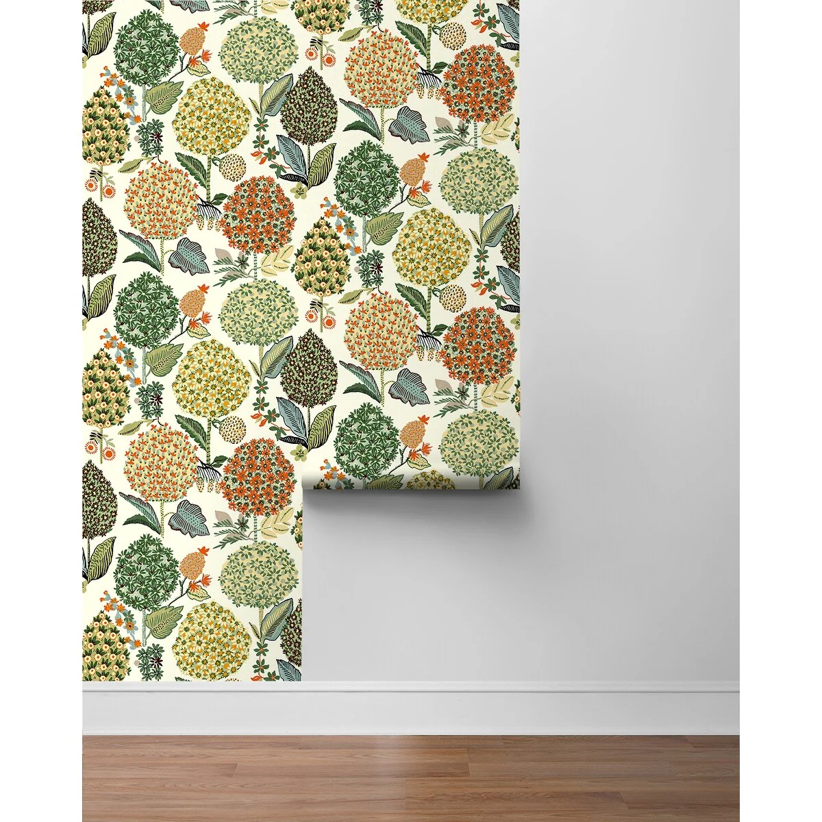 NextWall Blooming Bulbs Peel and Stick Wallpaper