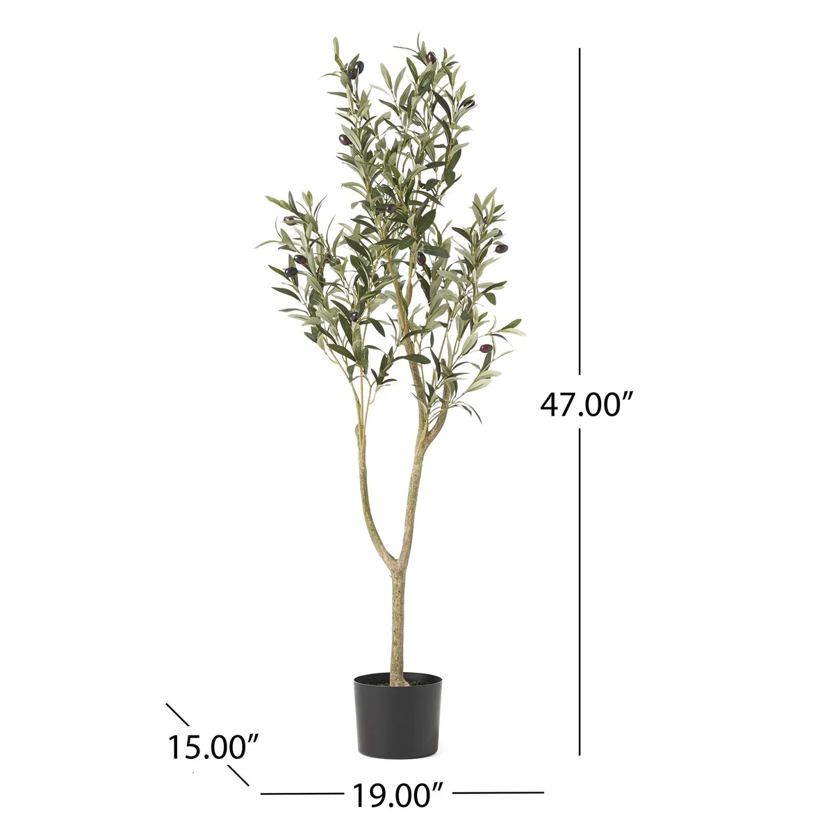 ARTIFICIAL OLIVE TREE 47inch