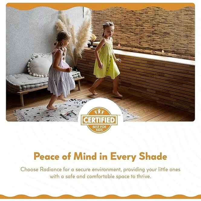 Radiance 72-inch Cocoa Peeled and Polished Reed Blind