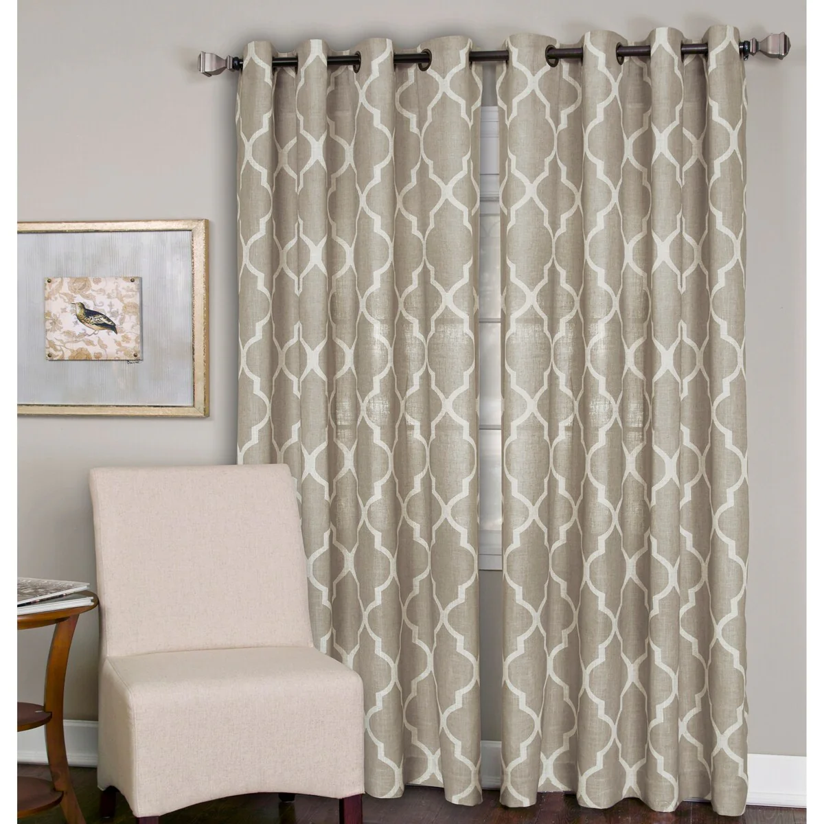 Elrene Medalia Grommet Top Curtain Panel