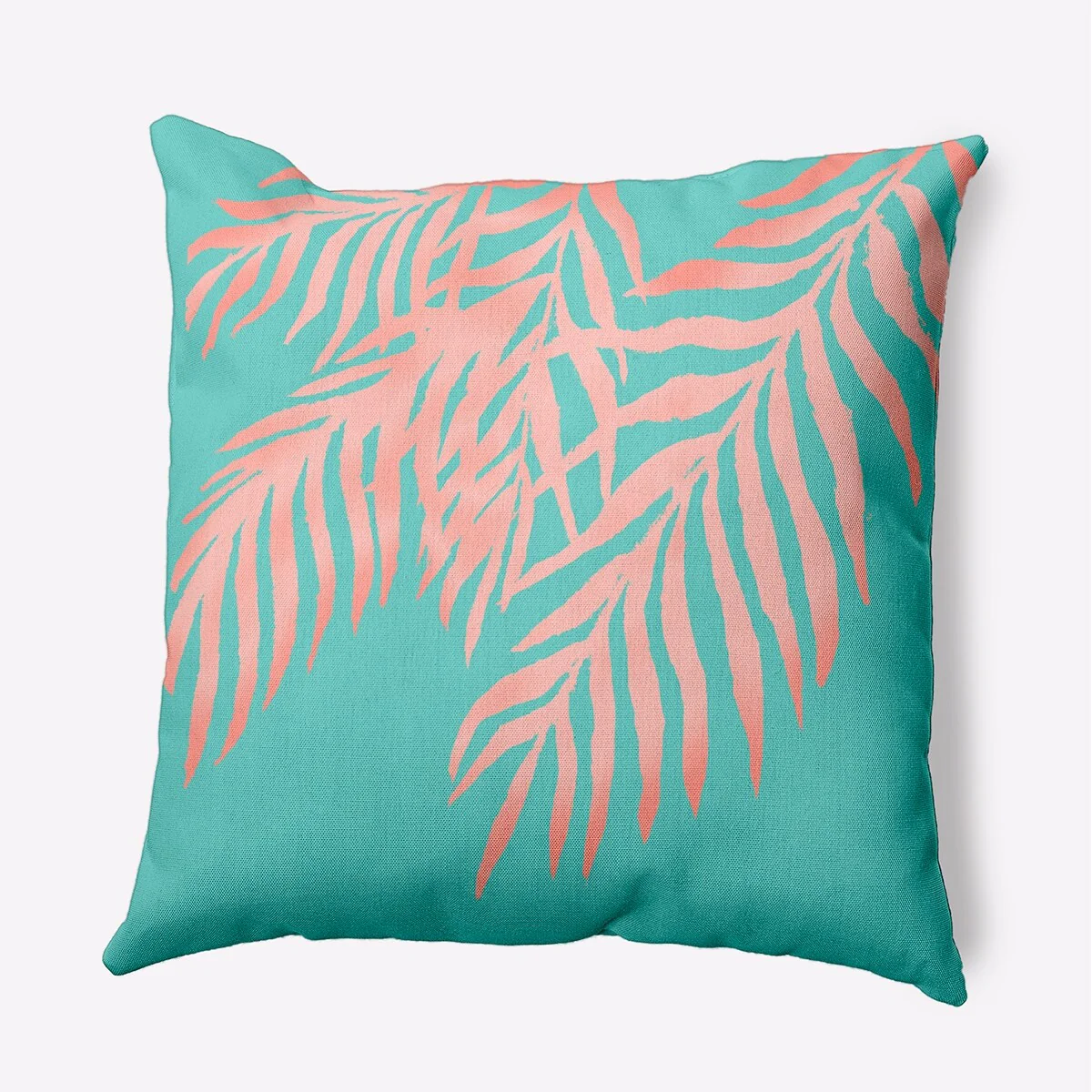 Blowing Palm Fronds Indoor/Outdoor Throw Pillow