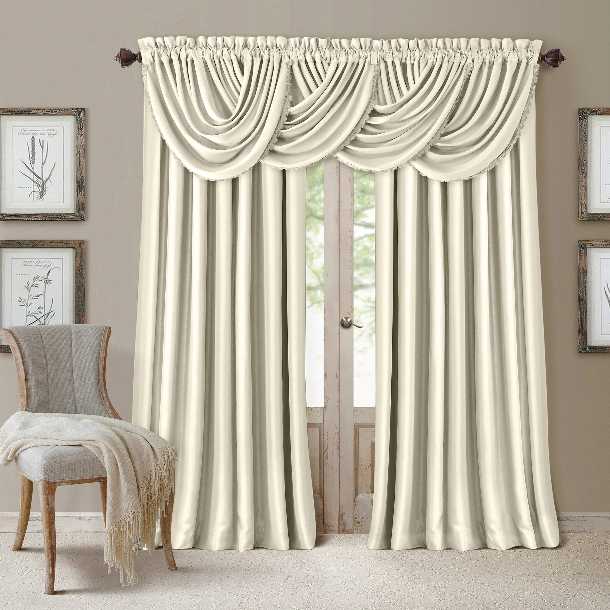 All Seasons Blackout Window Curtain (Single Panel)
