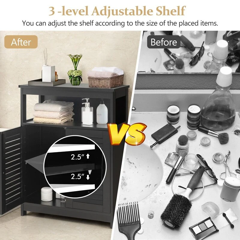 Bathroom Storage Cabinet - 12