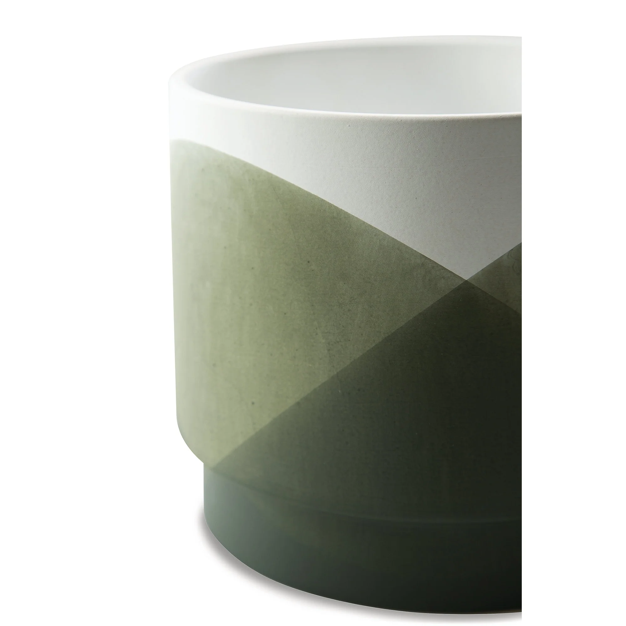 Signature Design by Ashley Ardenridge White/Green Planter Set (Set of 2) - 8.66