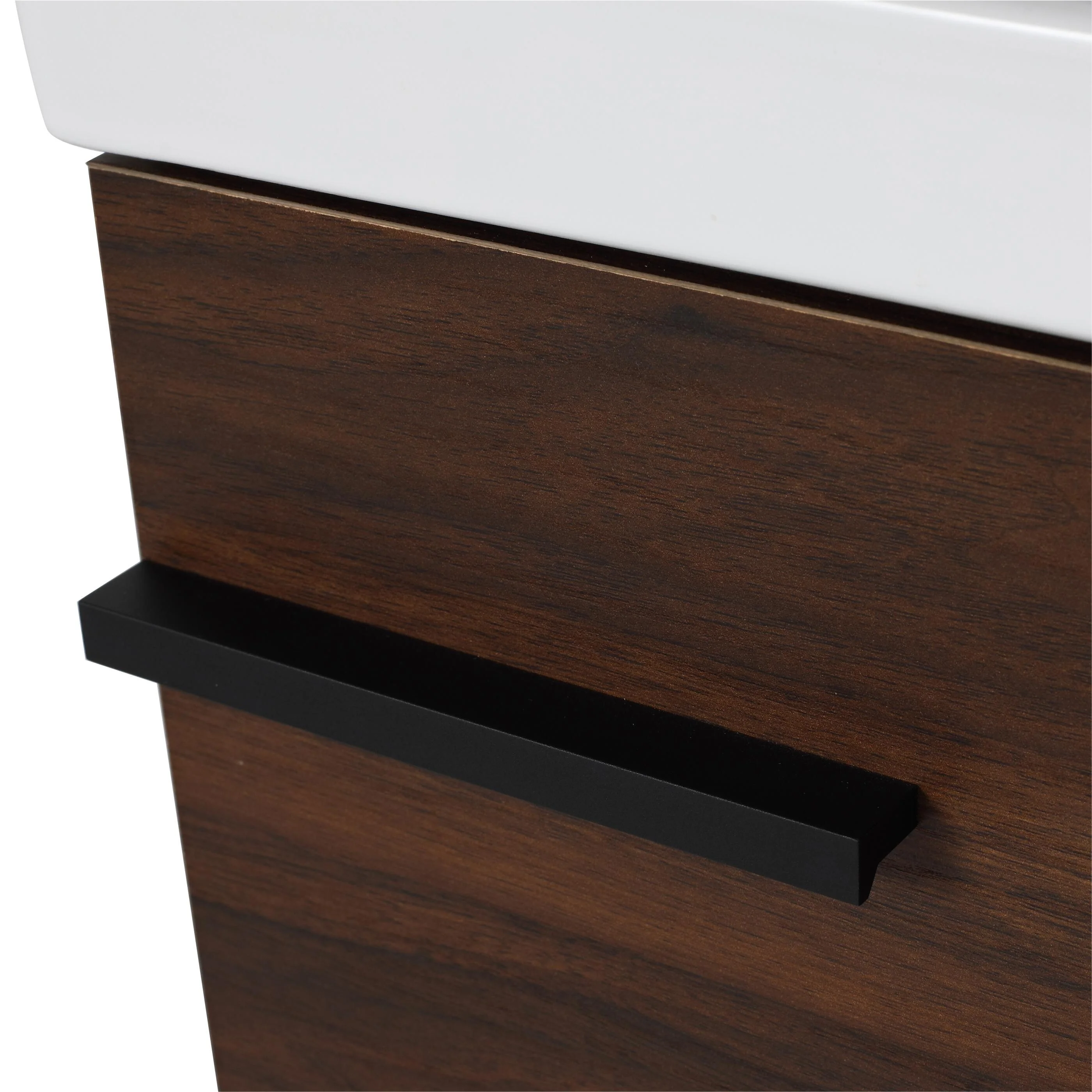 Bathroom Vanity With Sink In 16/18 Inch, Floating Bathroom Vanity With Soft Close Door