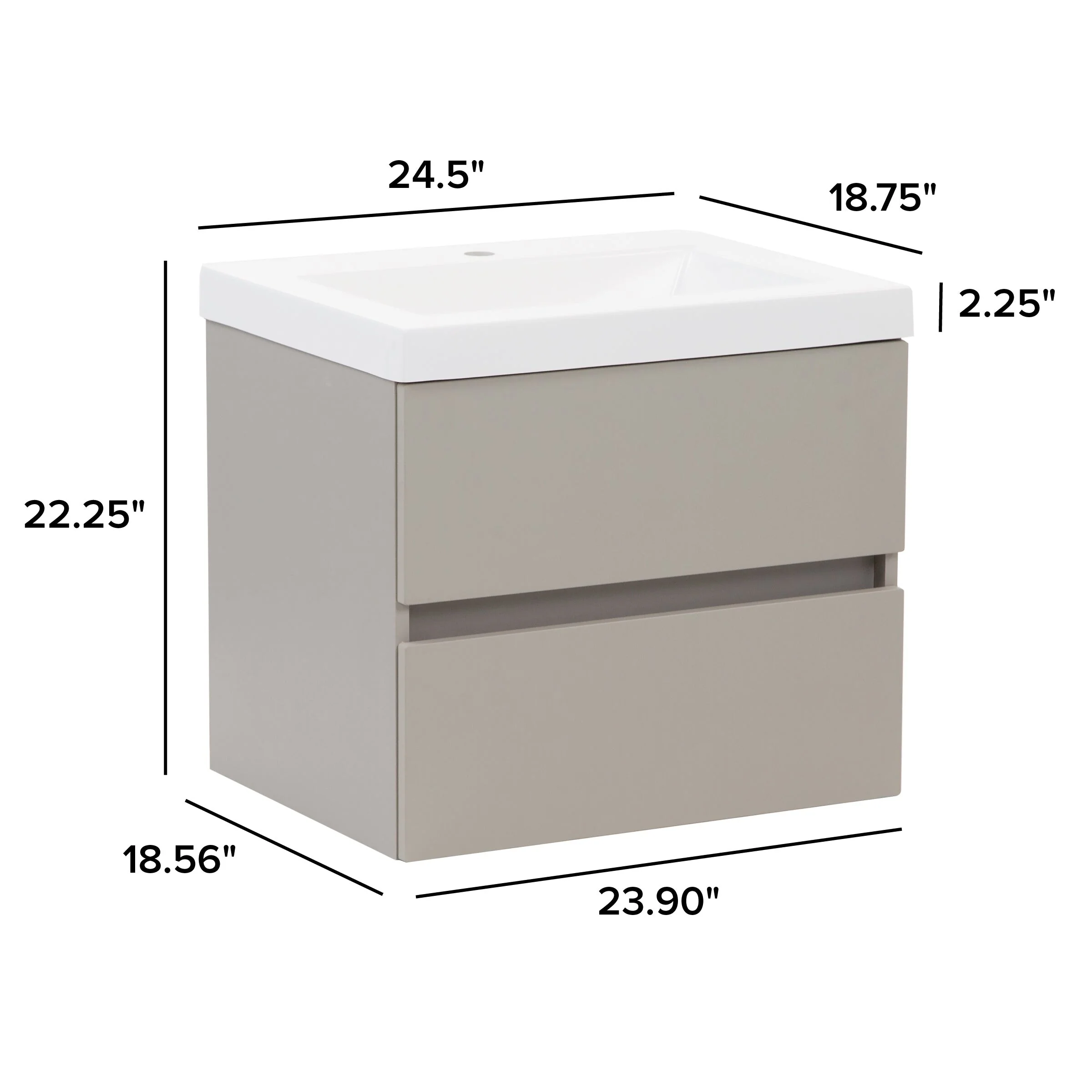Spring Mill Cabinets Innes 24.5