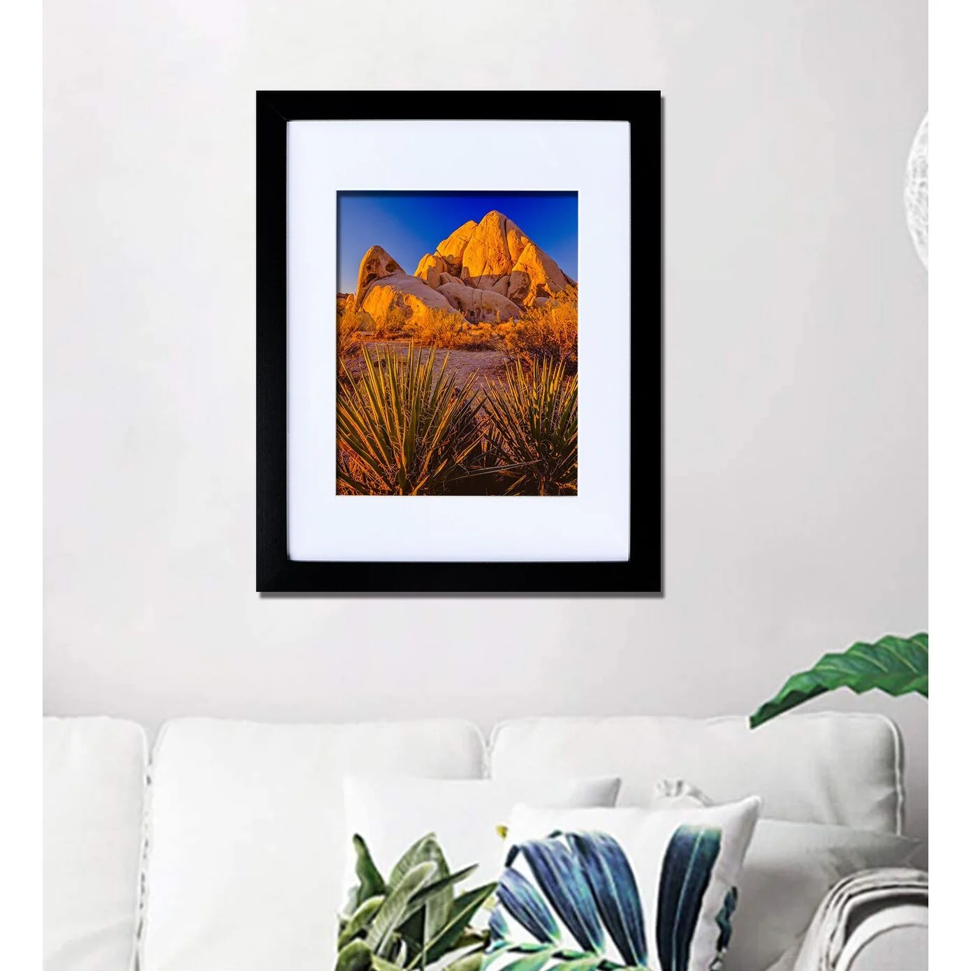 US Pride Furniture 11x14 Inch Wood Picture Frame - Set of 2