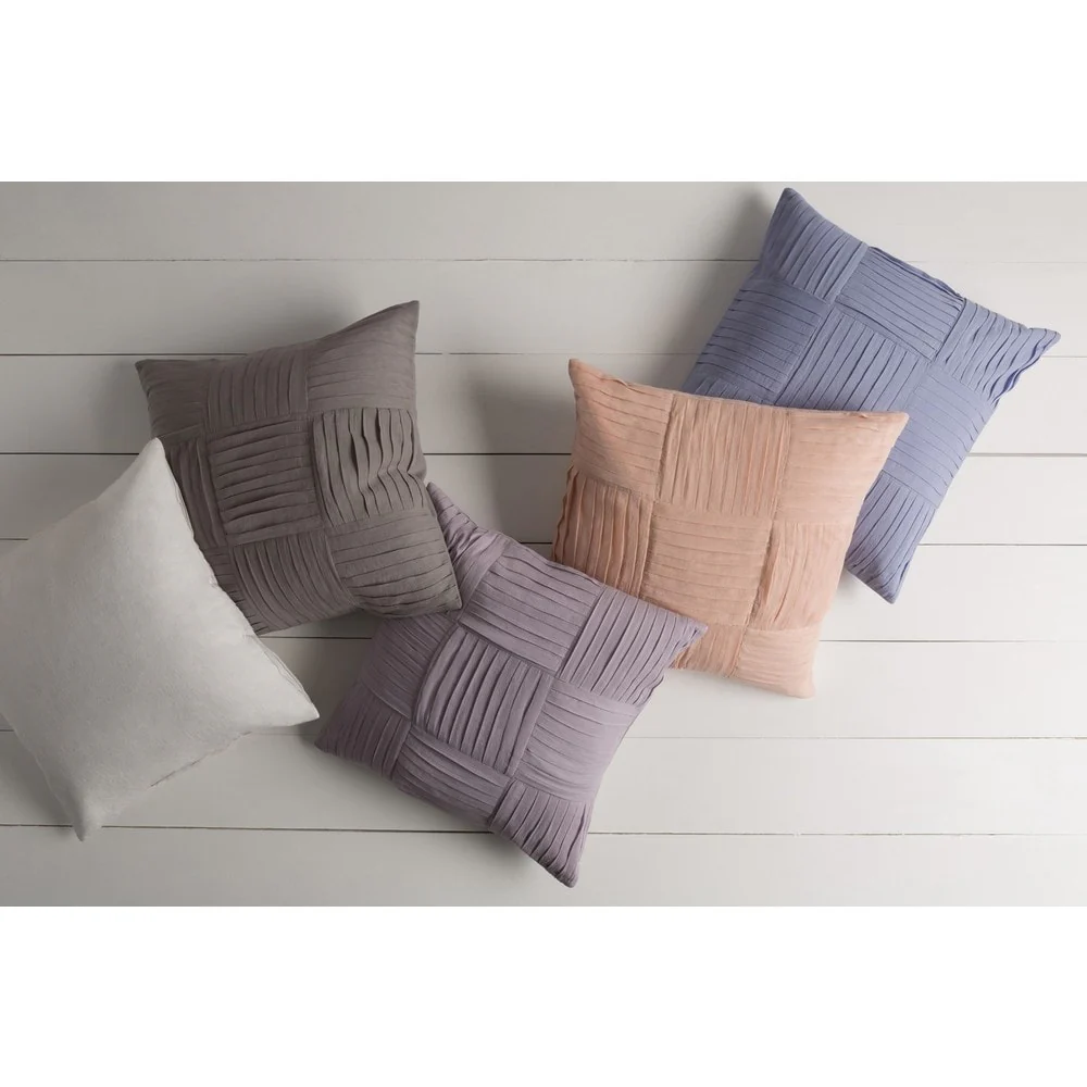 Decorative Cassadee 20-inch Feather Down or Poly Filled Throw Pillow