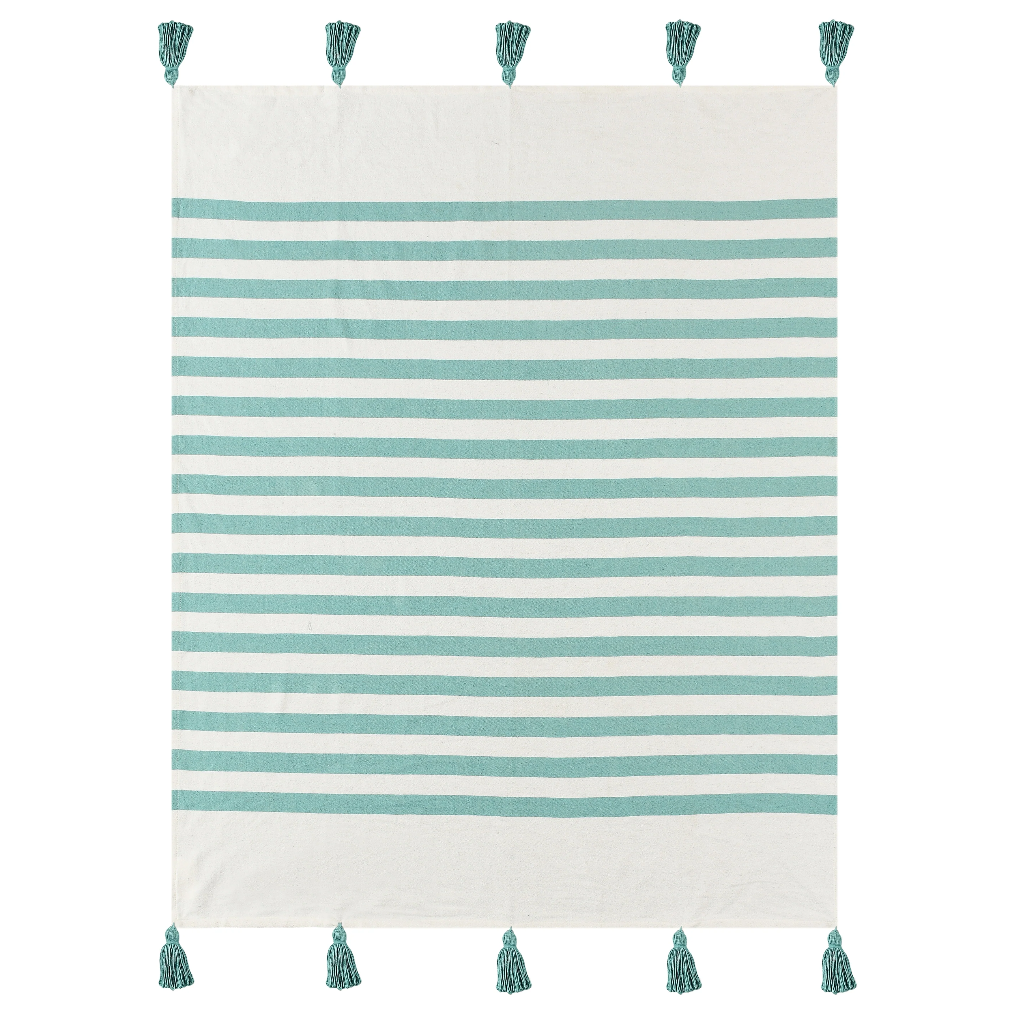 Sevita Hand-Woven Cotton Standard Size Throw Blanket