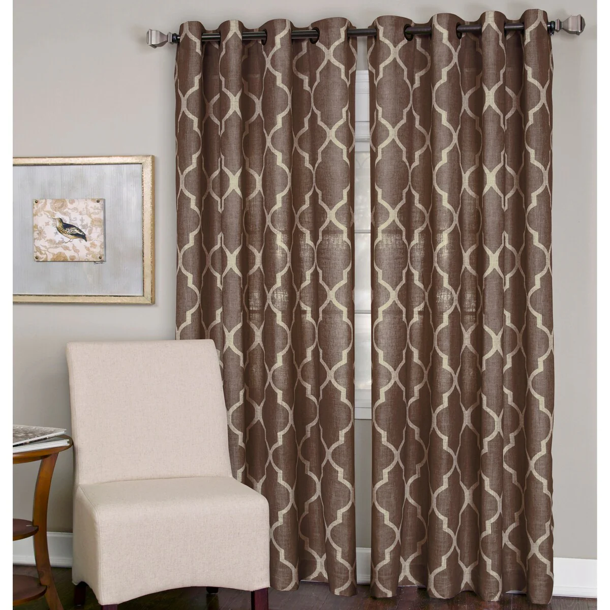 Elrene Medalia Grommet Top Curtain Panel