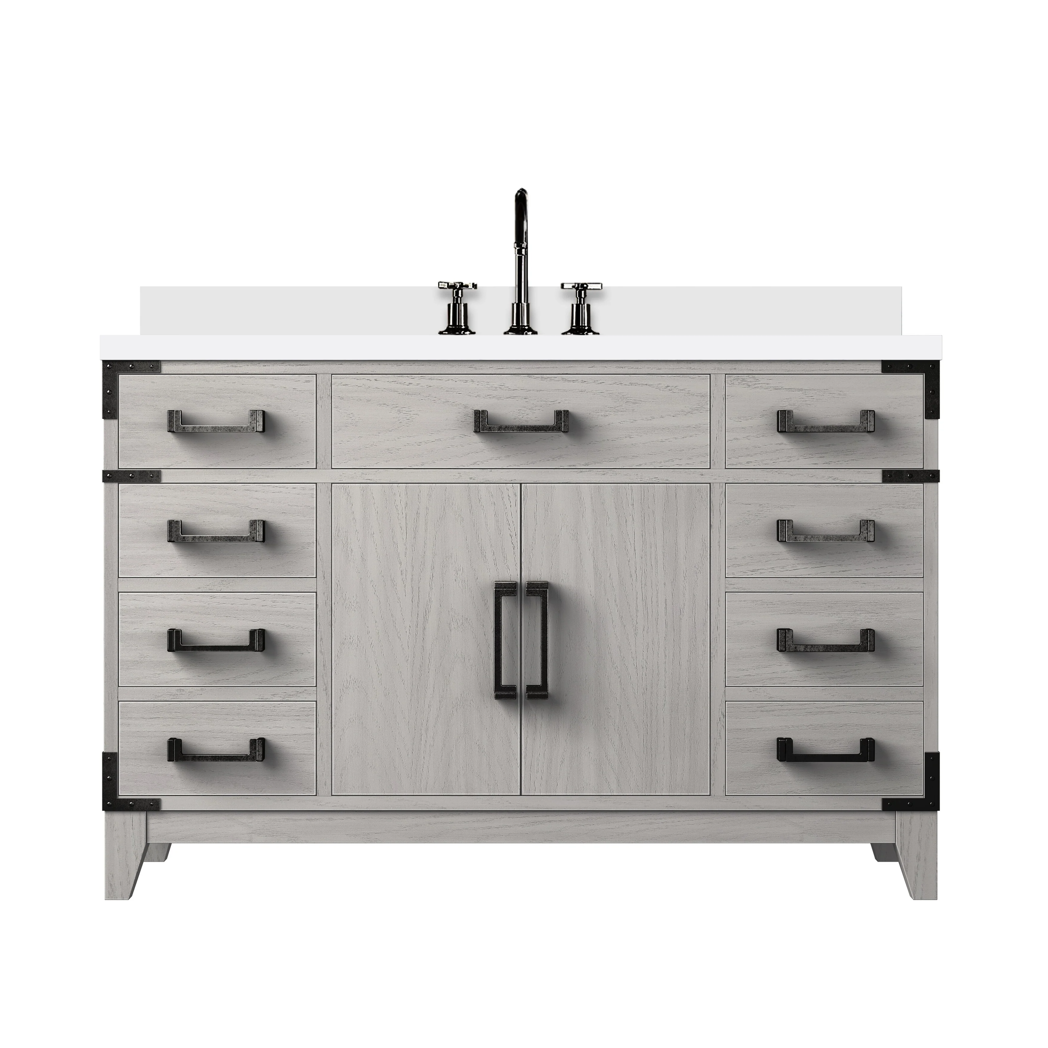 Laurel Bath Vanity Quartz Top, Sink and Faucet