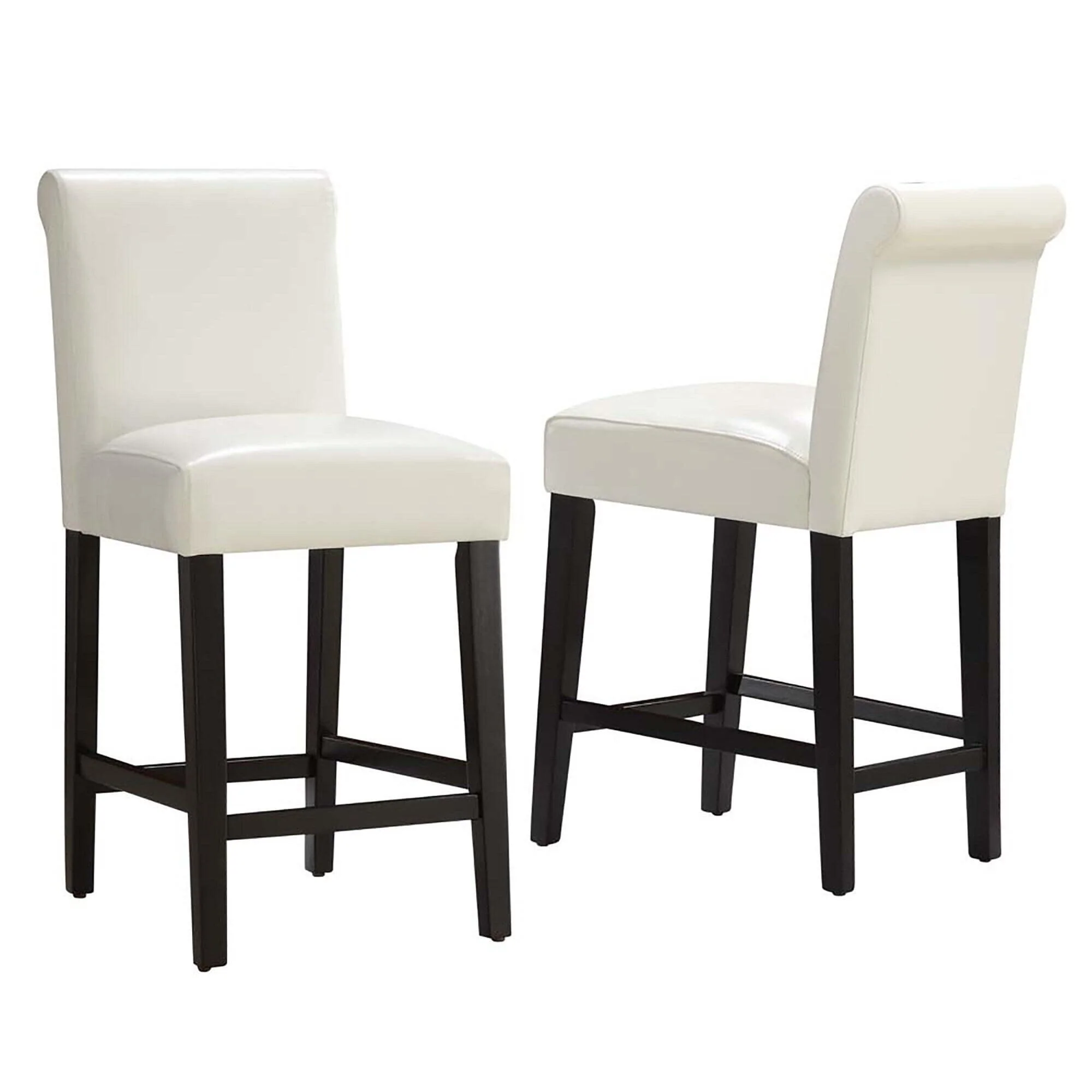 Bennett Faux Leather Counter Stools (Set of 2) by iNSPIRE Q Bold