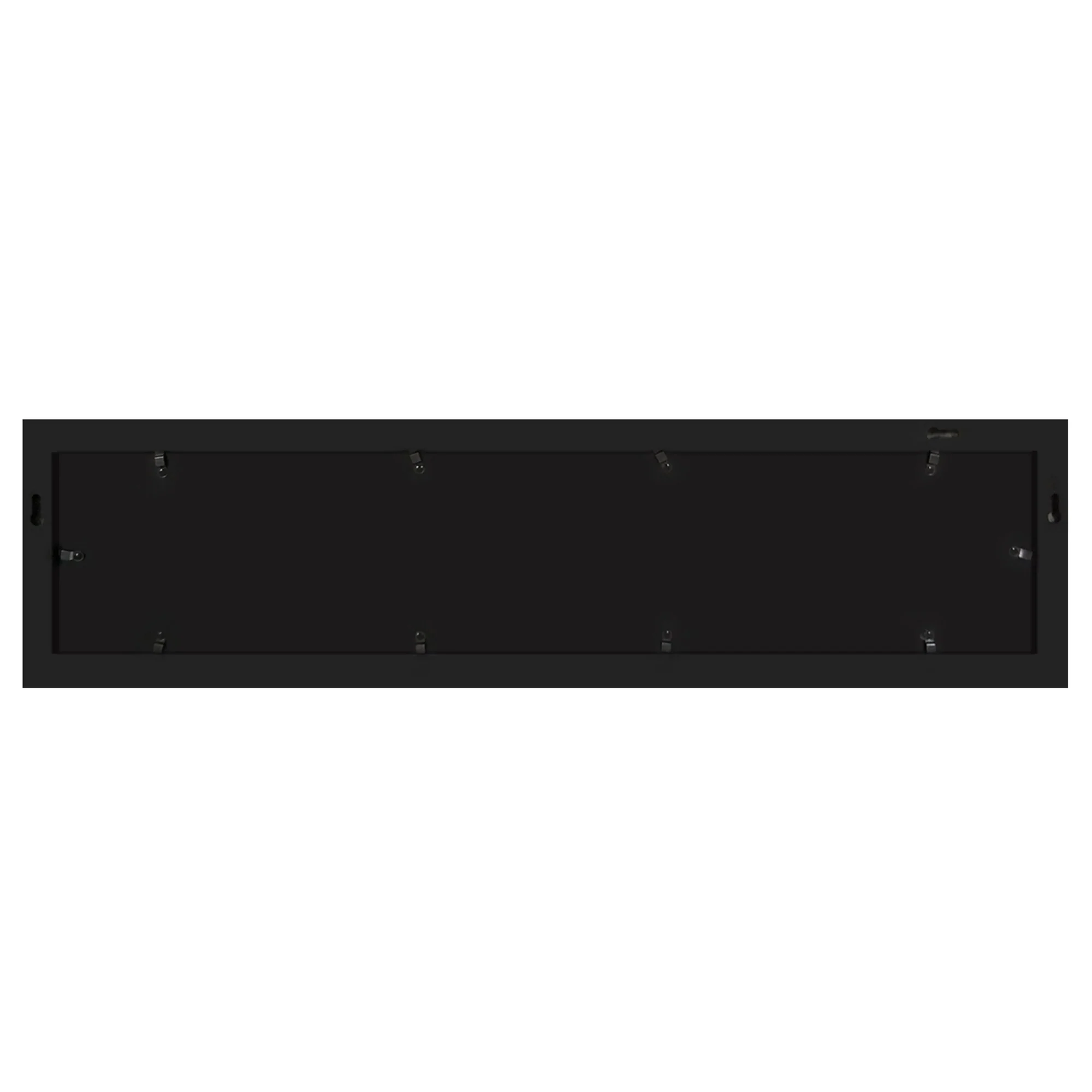 Adeco Black Wood Hanging Divided 4 x 6-inch Photo Frame