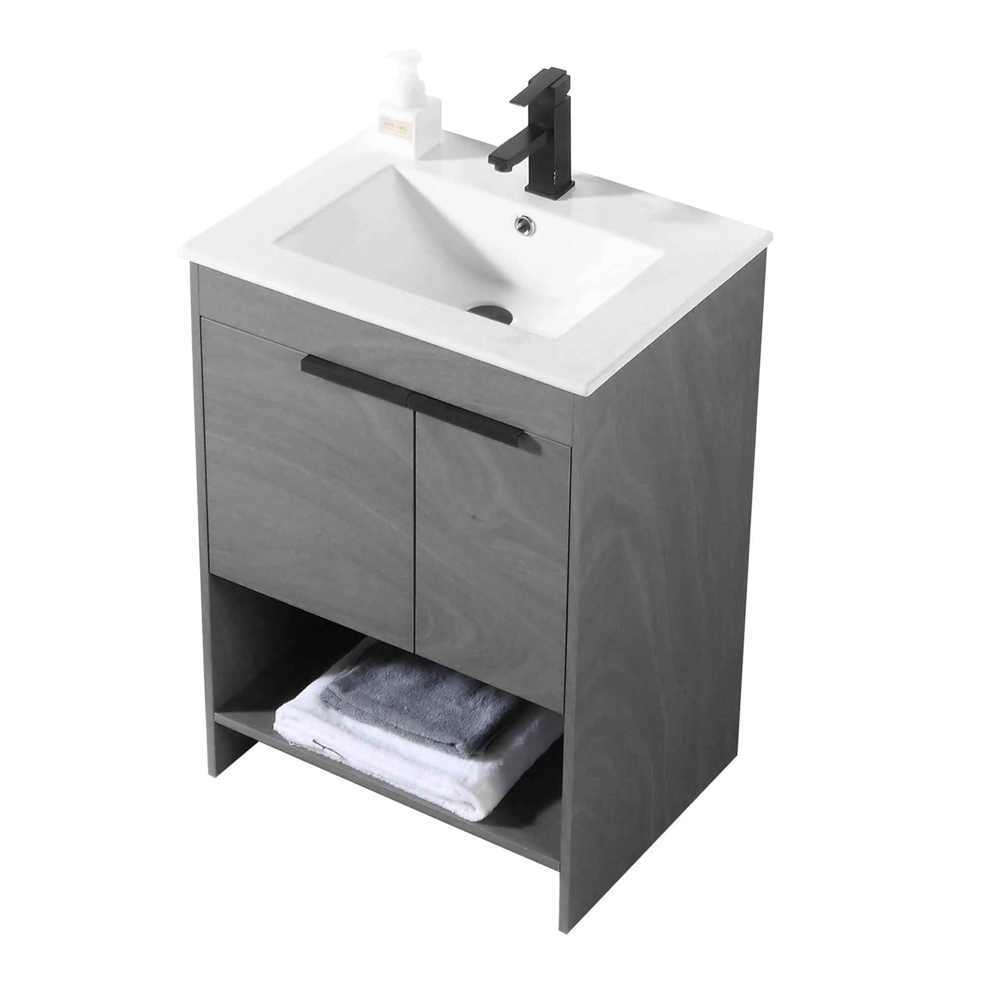 Fine Fixtures Phoenix Bathroom Vanity with Sink - Full Assembly Required