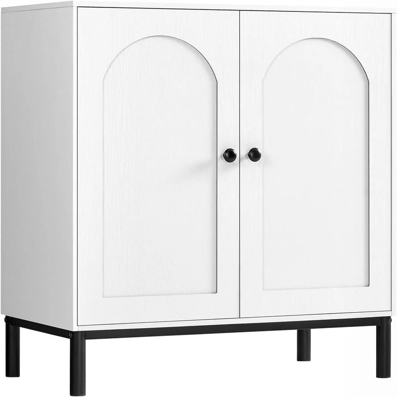Bathroom Storage Cabinet Sideboard Buffet Cabinet with Shelf Doors - 15.75