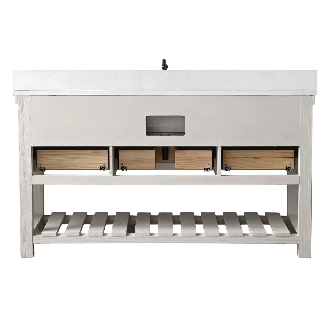 Sudio Design Bathroom Vanity Wesley Weathered Collection.