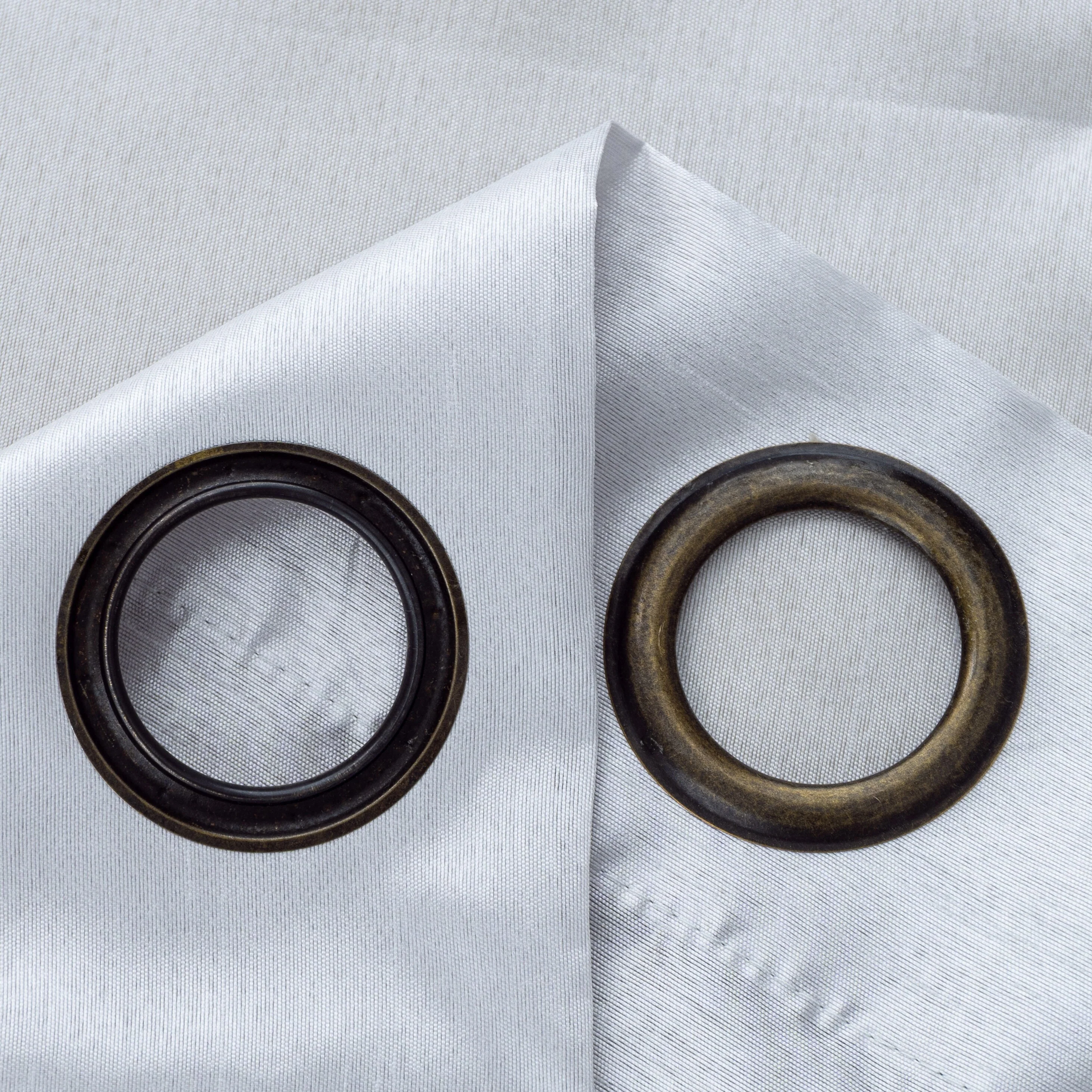 Nancy Faux Silk Window Curtain Panel Set