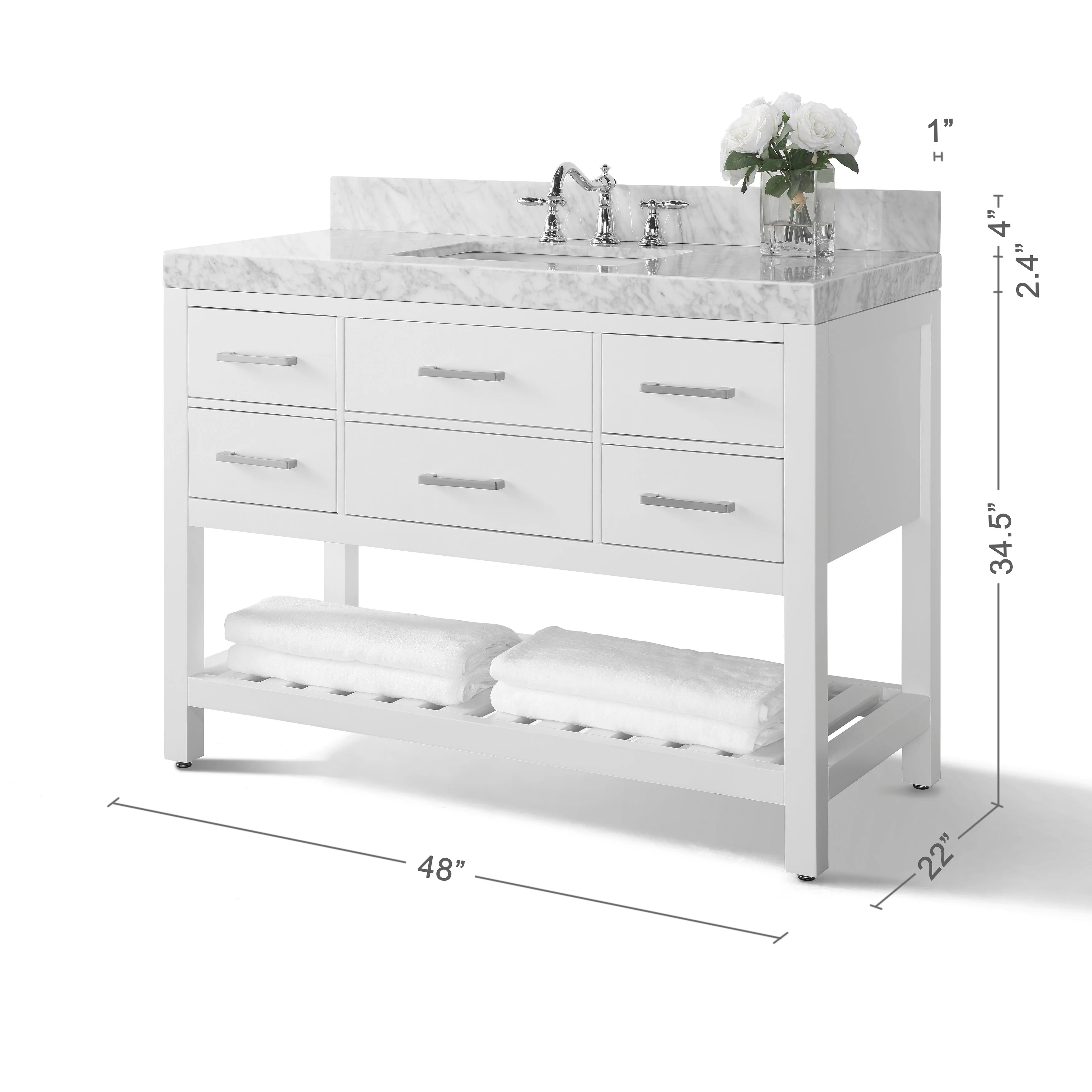 Ancerre Designs Elizabeth Bathroom Vanity Set