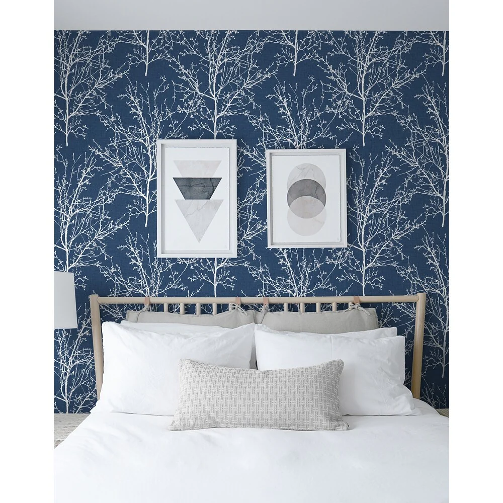 NextWall Tree Branches Peel and Stick Removable Wallpaper
