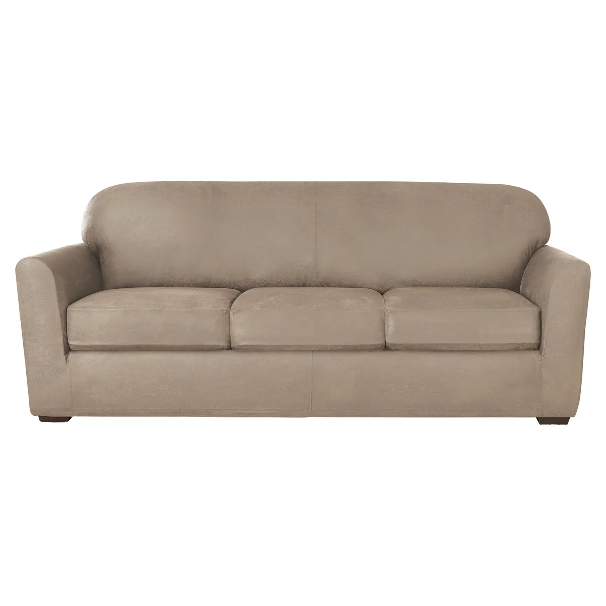 SureFit Ultimate Stretch Leather 4 Piece Sofa Slipcover