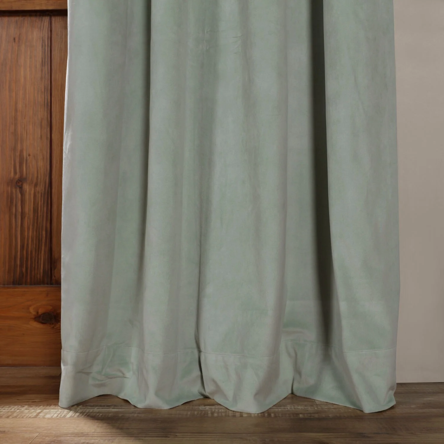 Exclusive Fabrics Signature Blackout Velvet Grommet Curtain (1 Panel)