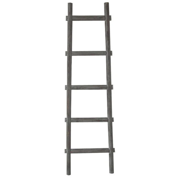 60-inch Decorative Wooden Ladder