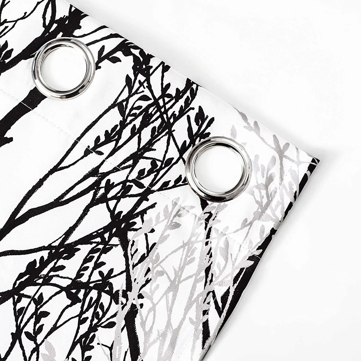 Tree Branch Grommet Window Curtain Panel